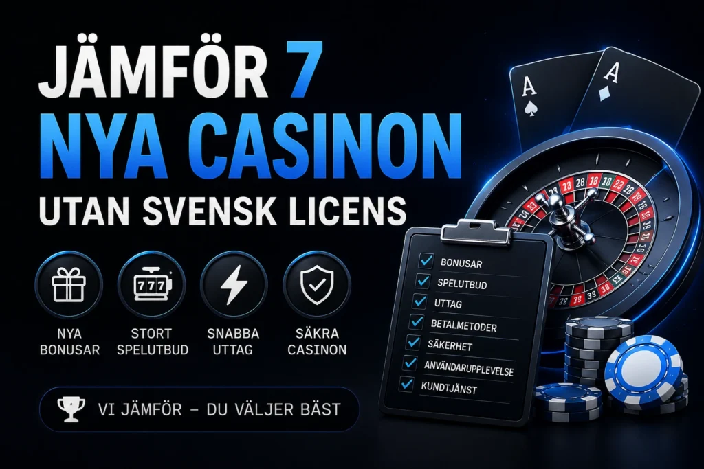 casino utan svensk licens